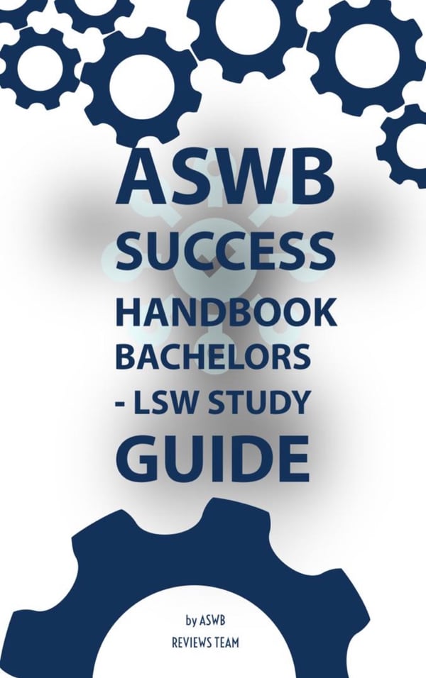 Image of ASWB SUCCESS HANDBOOK - BACHELORS STUDY GUIDE 