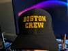 Nike Black Fitted Classic 99 Hat with Boston Crew Gold Logo