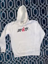 Loyalty white hoodie