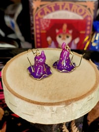 Image 2 of Kolczyki wiedźmowe kapelusze 