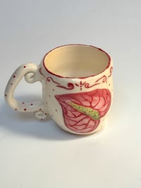Image 1 of anthurium polka mug (sample) 