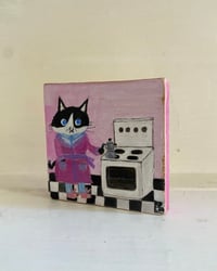Image 5 of original painting -Good morning! coffee’s ready 