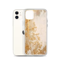 Image 7 of White and Gold Tattered Texture Goth Lolita Kawaii Baroque Clear Case for iPhone®