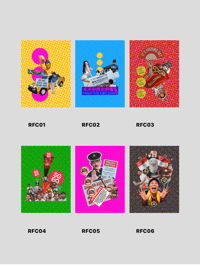 Image 2 of Remixed Fragments Collector Cards (Set of 6 cards)