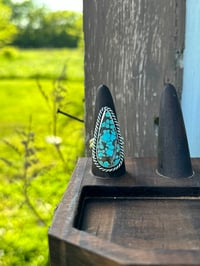Image 2 of Large Turquoise Ring