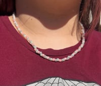 Image 2 of Cotton Swirl Necklace 