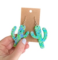 Image 1 of Jumbo Cactus Earrings