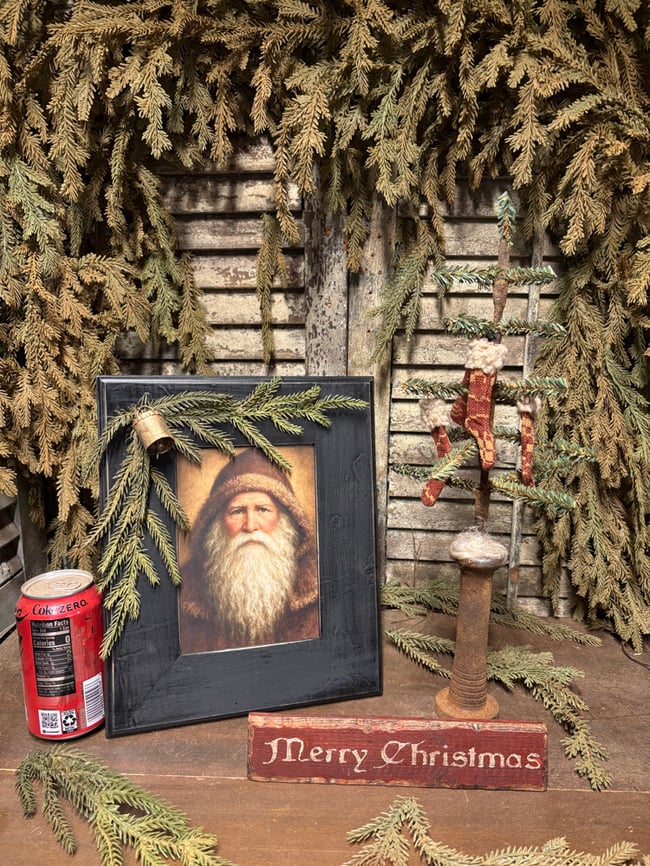 #1- Olde Santa Vignette- Sue Corlett original print!