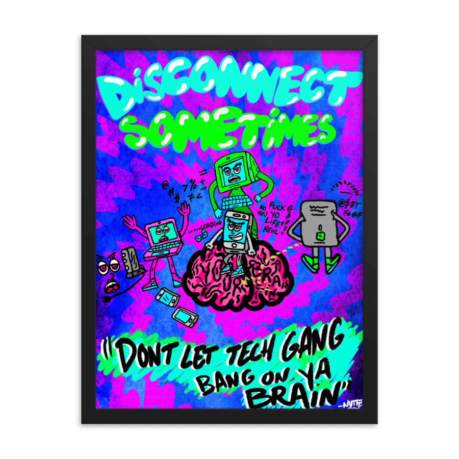 Image of Technology Gang Bang Poster 