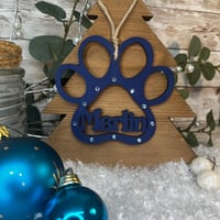 Image 2 of Pawprint decoration