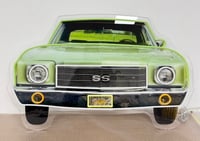 Image 4 of 36” Chevelle Headlight Neon LED sign