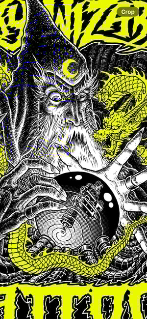 Image of Lucky Wizard Metal Longsleeve