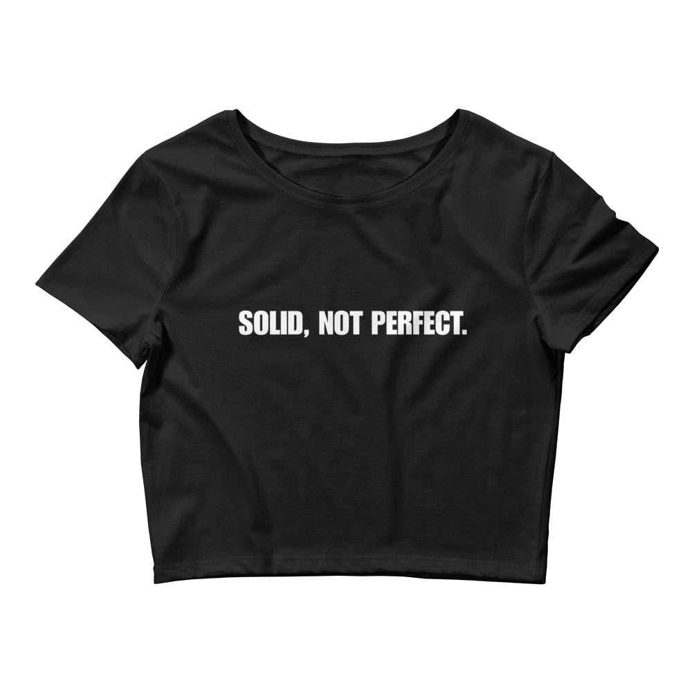 Image of SOLID CROP TEE