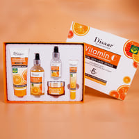 Image 2 of DissarVC Skincare 5-Piece Set Brightens Skin Tone Whitens Refreshes Balances Water Oil Lightens Spot