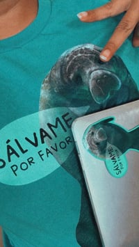 Image 2 of Save the Manatees | Sticker