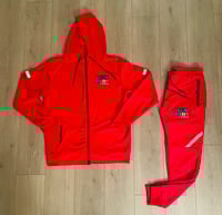 Image 1 of Men’s Red Reflective Tracksuit 