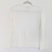 Image 2 of Women’s Cream Soft Knit Long Sleeve Light Weight Sweater