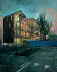 Image 1 of Painting / maleri / "ISLANDS BRYGGE – Malerdrømme og tankestreger«