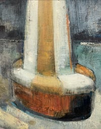 Image 5 of Painting / maleri / "ISLANDS BRYGGE – Malerdrømme og tankestreger – Gunløgsgade" / 40x50 cm