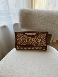 Image 2 of Hand Painted Clutch Bag