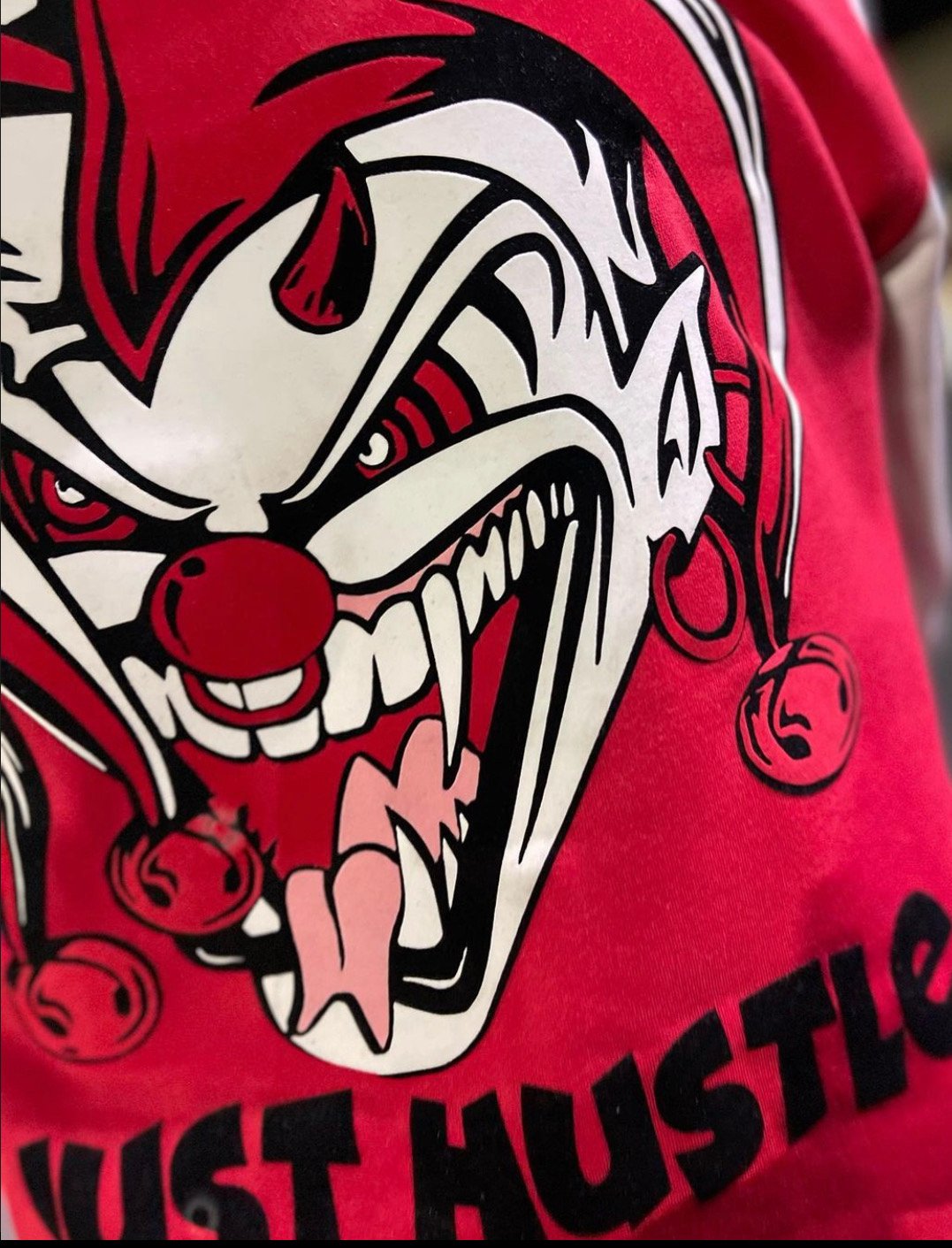 Image of No Games Just Hustle Letterman Jacket 