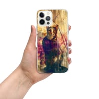 Image 10 of Beautiful Colorful Oil Painting Tabby Cat Inspired Clear Case for iPhone®