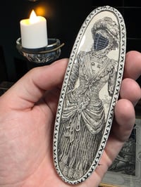 Image 1 of Repurposed Vanity series Victorian faceless with preserved web B
