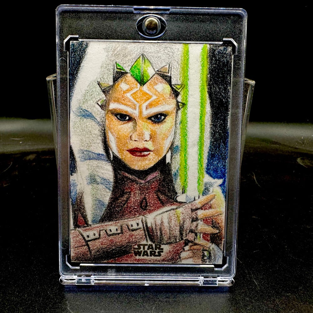 Topps Star Wars Ahsoka Tano Sketch Card 