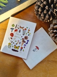 Image 3 of Field Notes Pocket Journal – Mushroom & Butterfly Notebook