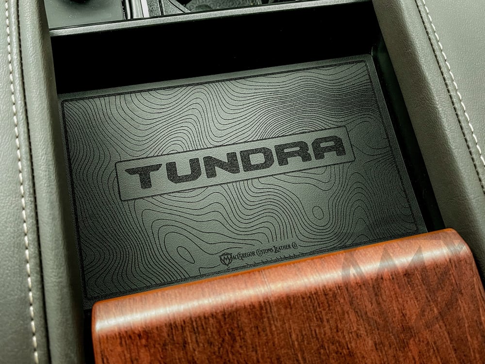 TUNDRA / SEQUOIA Console Insert | MacGregor Customs Leather Co.