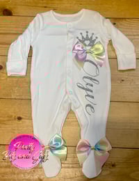 Image 1 of Personalised babygrow