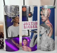 Justin Bieber design 3 20oz tumbler