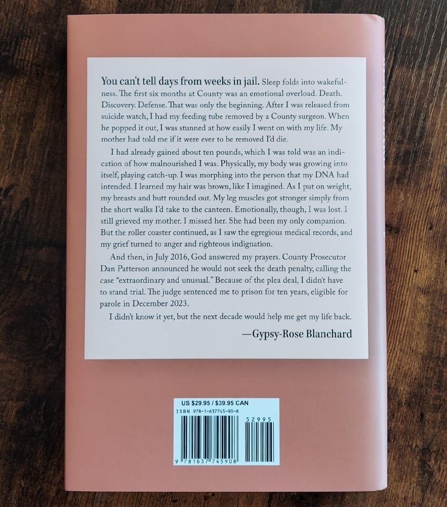 My Time to Stand: A Memoir, by Gypsy-Rose Blanchard - SIGNED