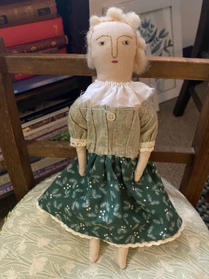 Image of Olivia - a folk art doll