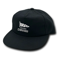 DSTRY NAUTICAL FLAGS HAT BLACK