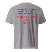 Image 15 of Unisex Short-Sleeve T-Shirt (Stand with Jesus 