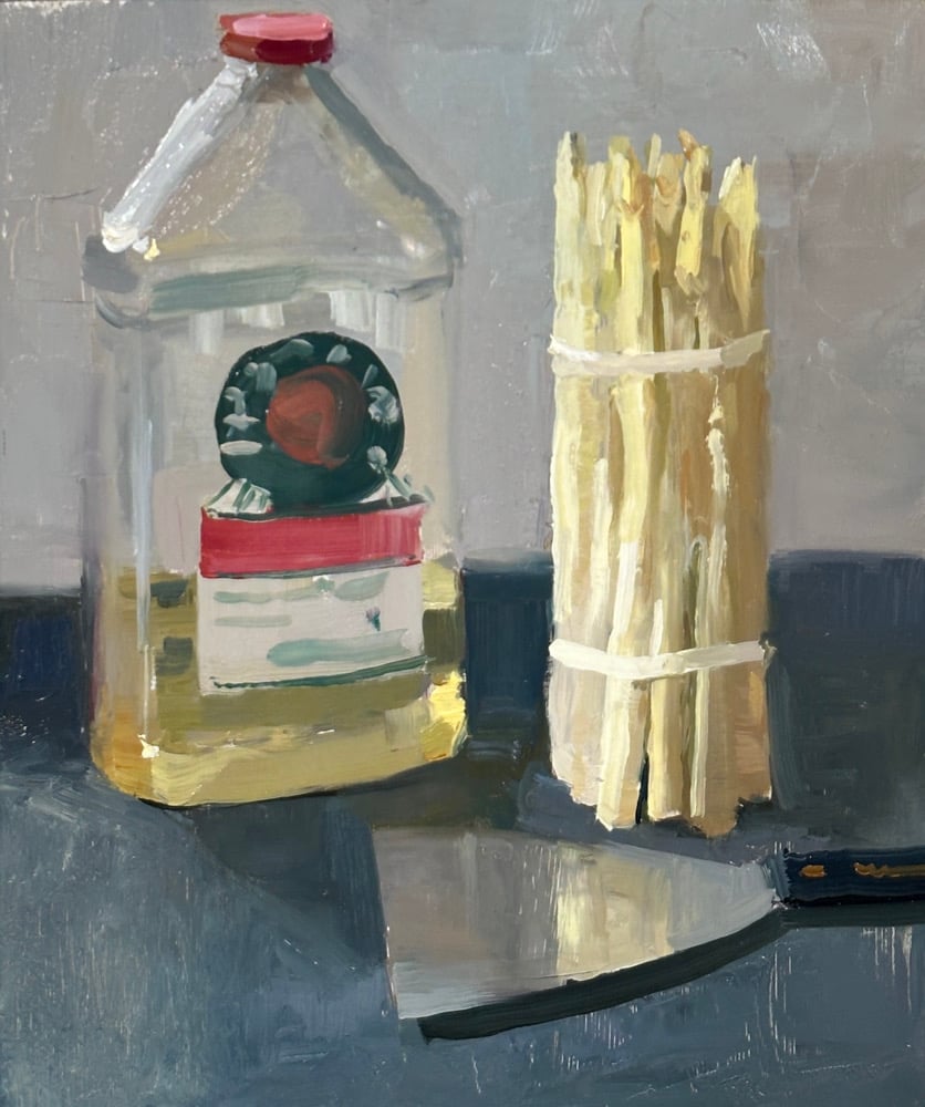 Image of Soap and White asparagus 