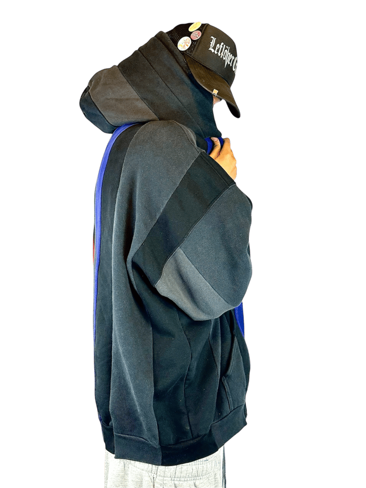 Image of Balenciaga 2021 Tokyo Exclusive Cut-Up Hoodie
