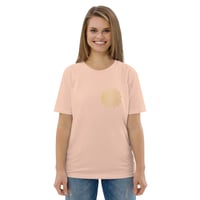 Image 1 of Peach Rosace Organic Cotton T-shirt