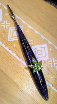 Image 1 of Mary Jane Clip Wand in Glitter Galaxy