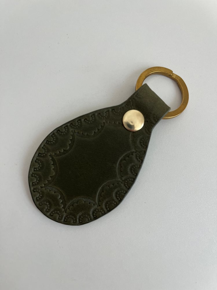 Image of Olive Vachetta Keychain