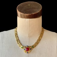 Image 1 of Trifari Gripoix Necklace