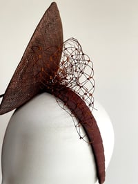 Image 4 of Chocolate brown headpiece 