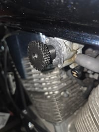 Image 6 of VTX1300 Knurled Petcock Knob