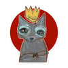 Sticker Royal Raccoon