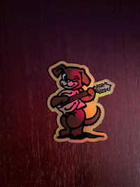 Image 4 of Small Holographic Dawg Sticker