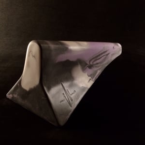 Image of Wired Ramps Pole Bank Barrier (Dark Grey, Light Purple and Brick)