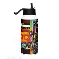 Image 1 of ORR Stainless steel water bottle with a straw lid