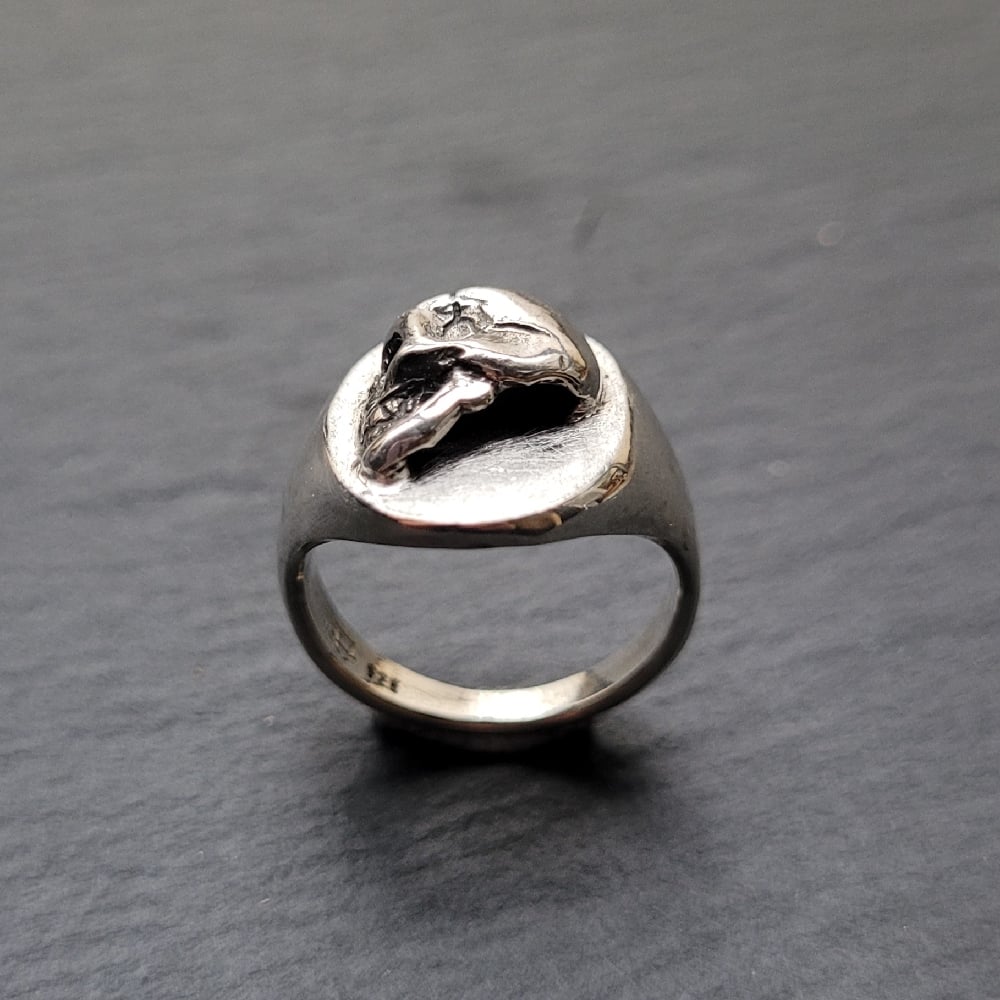 Image of Petite Cameo Signet Ring