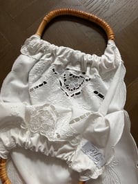 Image 3 of Totebag linge ancien Céline 